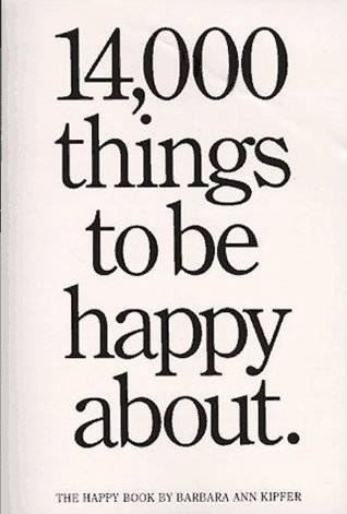 14,000 Things to Be Happy About