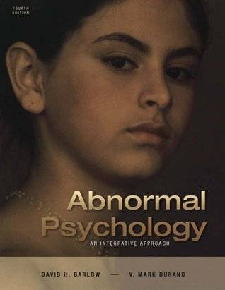 Abnormal Psychology: An Integrative Approach (with CD-ROM and InfoTrac®)