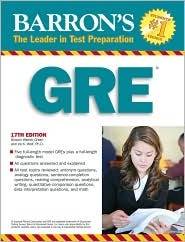 Barron's GRE 2008 (Barron's How to Prepare for the Gre: Graduate Record Examination (Book Only))