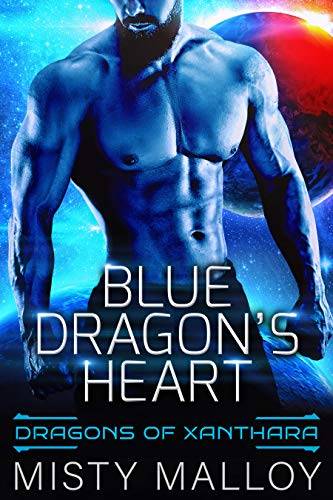 Blue Dragon's Heart: A SciFi Alien Warrior Romance