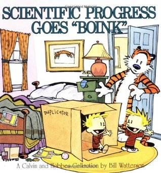 Calvin and Hobbes: Scientific Progress Goes "Boink"