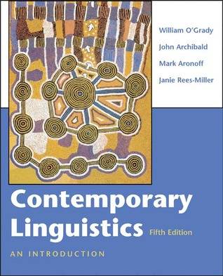 Contemporary Linguistics: An Introduction