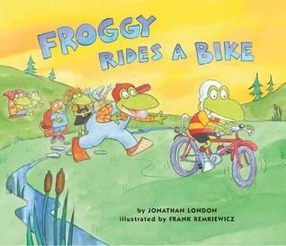 Froggy Rides a Bike