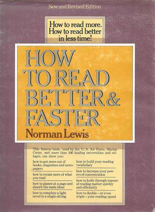 How to Read Better and Faster