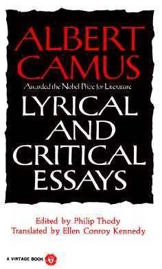 Lyrical and Critical Essays