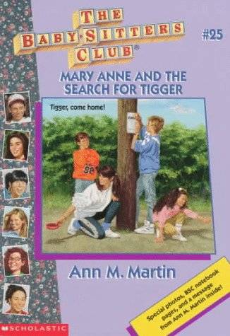 Mary Anne and the Search for Tigger