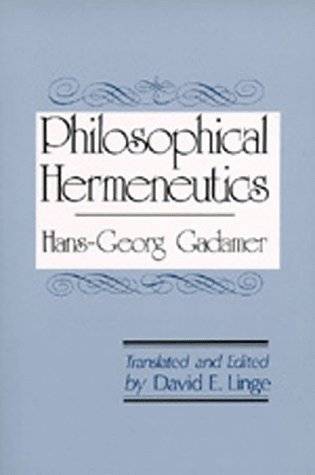 Philosophical Hermeneutics