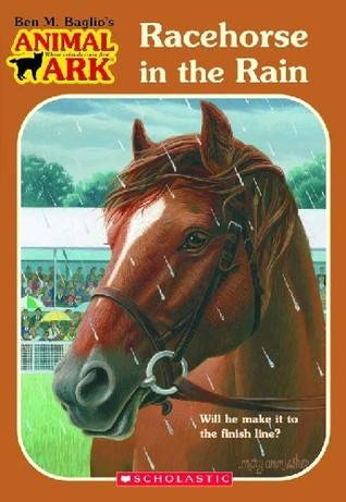 Racehorse in the Rain