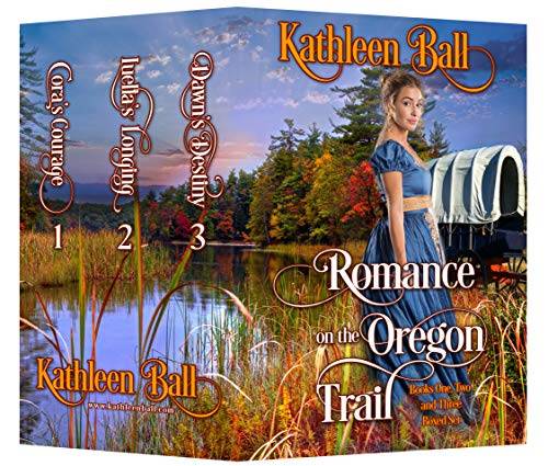 Romance on the Oregon Trail books 1-3: Christian Historical Western Romance