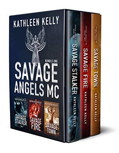 Savage Angels MC Collection Books 1 - 3 : Motorcycle Club Romance