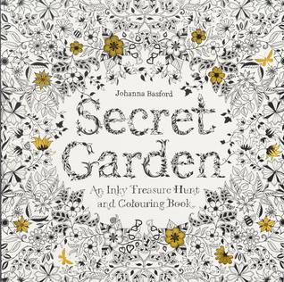 Secret Garden: An Inky Treasure Hunt and Colouring Book