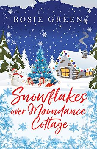 Snowflakes over Moondance Cottage