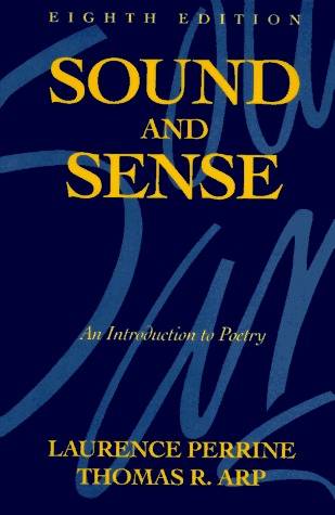 Sound and Sense: An Introduction to Poetry