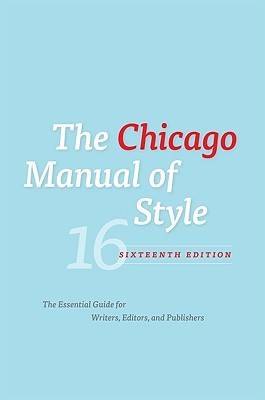 The Chicago Manual of Style